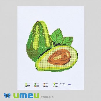 Схема для выш. бісером Юма, Авокадо, 26х19 см (UPK-049782)