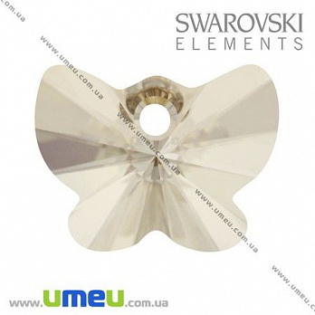 [Архів] Підвіска Swarovski 6754 Silver Shade, 18х13 мм, Метелик (POD-001296)