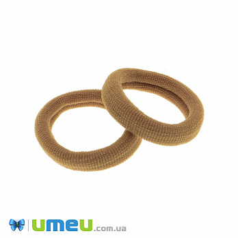 Резинка для волосся мікрофібра, 30 мм, Бежева (OSN-041609)