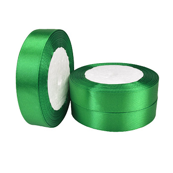 Атласна стрічка, 20 мм, Зелена (LEN-060333)