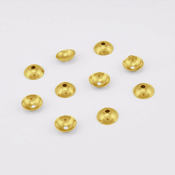 Обіймачі з нержавіючої сталі, 6 мм, Золото (STL-055933)