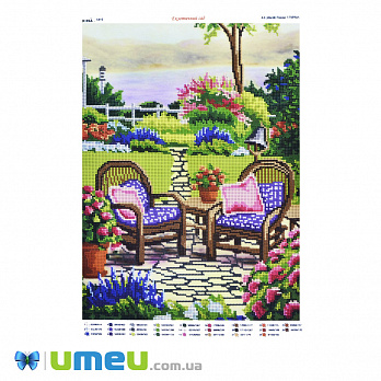 Схема для выш. бісером, Юма, Екзотичний сад, 37х27 см (UPK-048421)