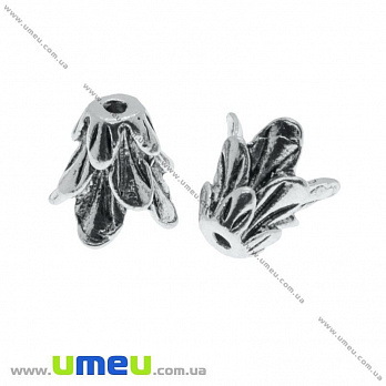 [Архів] Обіймач, Античне срібло, 10х10 мм (OBN-018687)