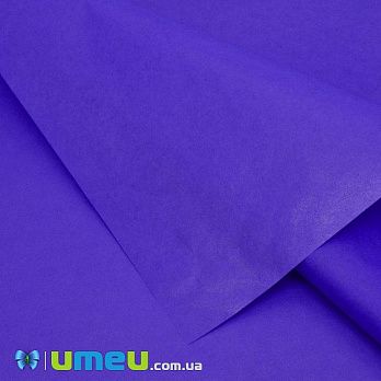 Бумага тишью, Синяя ультрамарин, 65х50 см, 1 лист (UPK-039609)