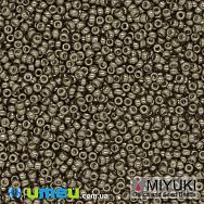 Бисер японский Miyuki круглый RR 15/0 №4222, Duracoat Galvanized, Бронзовый (BIS-045884)