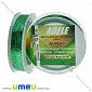 Нитка металізована Люрекс Adele плоска, Зелена, 100 м (MUL-031516)