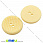 /p8965-pugovica-plastikovaya-kruglaya-22-mm-svetlo-zheltaya/