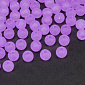 Бусины акриловые матовые, Круглые, 6 мм, Сиреневые (BUS-059794)