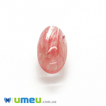 Кабошон нат. камінь Агат зелений (2 сорт), Круглий, 25 мм (KAB-036170)