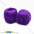 Акриловые нитки, Фиолетовые, 5 г (80 м) (MUL-014906)