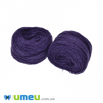 Акриловые нитки, Фиолетовые темные, 5 г (80 м) (MUL-014907)