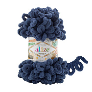 Пряжа Alize Puffy 100 г, 9,2 м, Джинс 900 (YAR-060743)