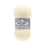 Пряжа Alize Extra 100 г, 220 м, Кремовая 62 (YAR-060201)