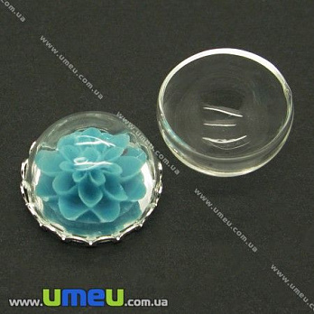 Скляна колба Півсфера, 20 мм (DIF-006724)