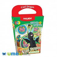 Маса для ліплення Paulinda Super Dough Cool Dragon Дракон чорний (DIF-043548)