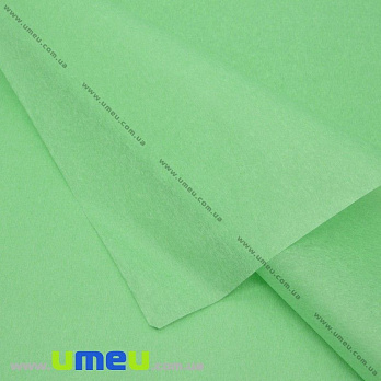 Бумага тишью, Зеленая бледная, 65х50 см, 1 лист (UPK-032750)