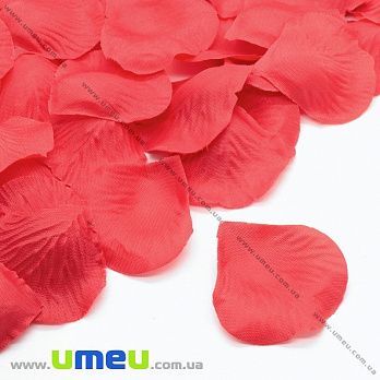 Лепестки розы, 50х50 мм, Красные, 10 г (DIF-015339)