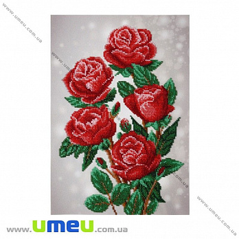 Схема для виш. бісером VDV, Червоні троянди Т-835, 31,5х22 см (SXM-032090)
