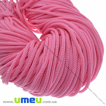 Полипропиленовый шнур, 4 мм, Розовый, 1 м (LEN-036830)