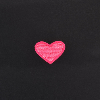 Термоаппликация Сердечко розовое, 2,5х2 см (APL-060037) Термоаппликация Сердечко розовое, 2,5х2 см (APL-060037)