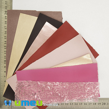 Набор тканей, Золотисто-розовый, 1 набор (LTH-042075)