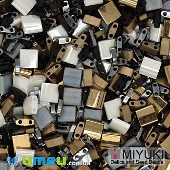 Бісер японський Miyuki TILA №mix15, Різнокольоровий (BIS-046100)