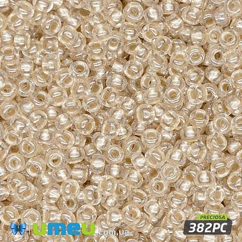 Бісер чеський №730/382PС, Бежевий, Глазурований, 10/0 (BIS-043907)