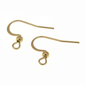 Швензи з нерж. сталі, 19х15 мм, Покриття 18 kt (STL-059999)