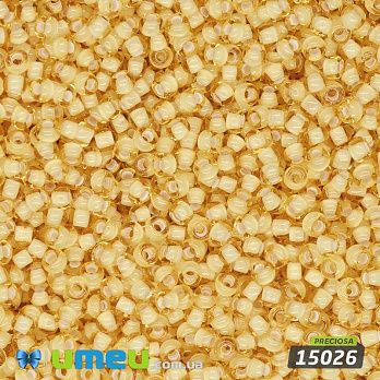 Бісер чеський №939/15026, Бежевий світлий, Крейдяний, 10/0 (BIS-043983)