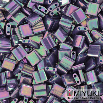Бісер японський Miyuki TILA №1898, 5х5 мм, Ірис фіолетовий (BIS-053208)