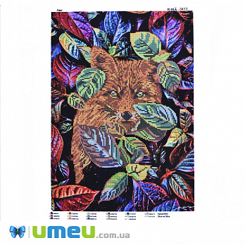 Схема для выш. бісером, Юма, Лис, 38х28 см (UPK-048461)