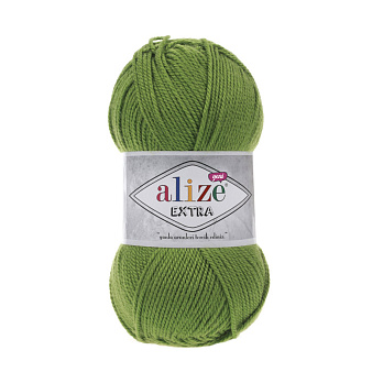 Пряжа Alize Extra 100 г, 220 м, Зеленая 210 (YAR-060204)