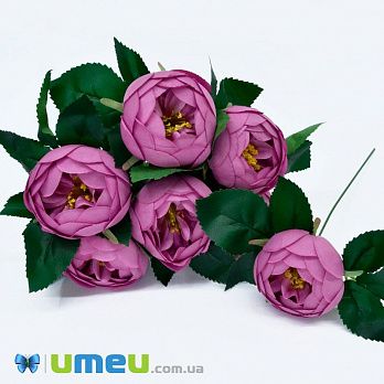 [Архів] Півонія тканинна, 65 мм, Малиновий (DIF-044981)