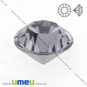 Стрази скляні конусні SS20 (4,6 мм), Сірі (STR-018856)