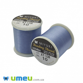 Нитка для бісеру Miyuki 10, Блакитна, 50 м (MUL-045286)