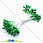 /p15725-tichinki-na-nitke-malenkie-zelenie/