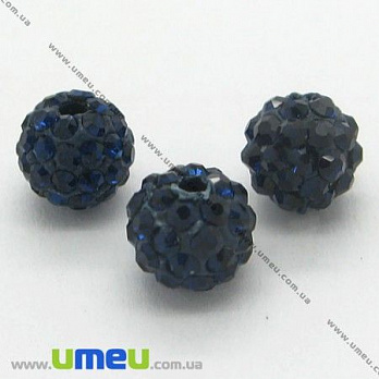 [Архів] Намистина Шамбала, 6 мм, Темно-синя (BUS-004084)