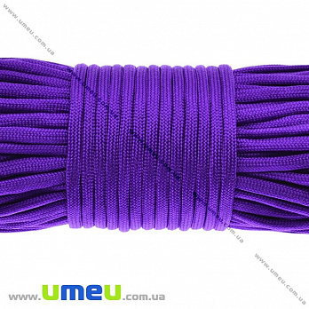 Шнур паракорд семижильный 4 мм, Фиолетовый, 1 м (LEN-011129)
