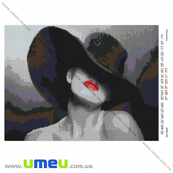 Схема для виш. бісером Dana, Таємничість DANA-344, 38х29 см (SXM-034526)
