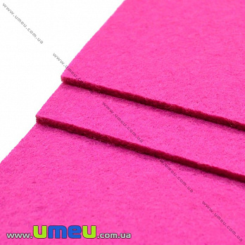 Фетр 2 мм, 30х30 см, 220 Малиновий (FLT-027356)