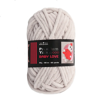 Пряжа Premium Yarn Baby Love 50 г, 60 м, Бежевая 304, 1 моток (YAR-056010)