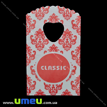 Подарунковий пакетик, 15х9 см, Червоний (UPK-020360)