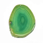 Срез Агата, Зеленый, 66х48 мм (POD-009355)