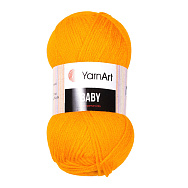 Пряжа YarnArt Baby 50 г, 150 м, Помаранчева 586 (YAR-025249)