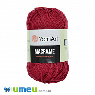 Пряжа YarnArt Macrame 90 г, 130 м, Червона 143, 1 моток (YAR-038447)