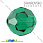 /p5355-busina-swarovski-5000-emerald-10-mm-granenaya-kruglaya/