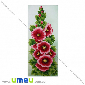 Схема для виш. бісером VDV, Колір мальви Т-560, 68х27 см (SXM-032083)