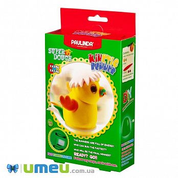 Масса для лепки Paulinda Super Dough Running Race Цыпленок заводной механизм (DIF-043518)