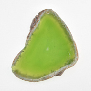 Срез Агата, Зеленый, 67х47 мм (POD-011980) Срез Агата, Зеленый, 67х47 мм (POD-011980)