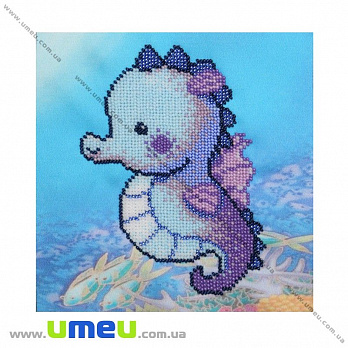 Набір для вишивання бісером VDV, Морський коник ТН-548, 17х17 см (SXM-031995)